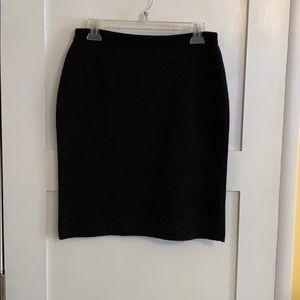 Eileen Fisher Herringbone Wool Skirt